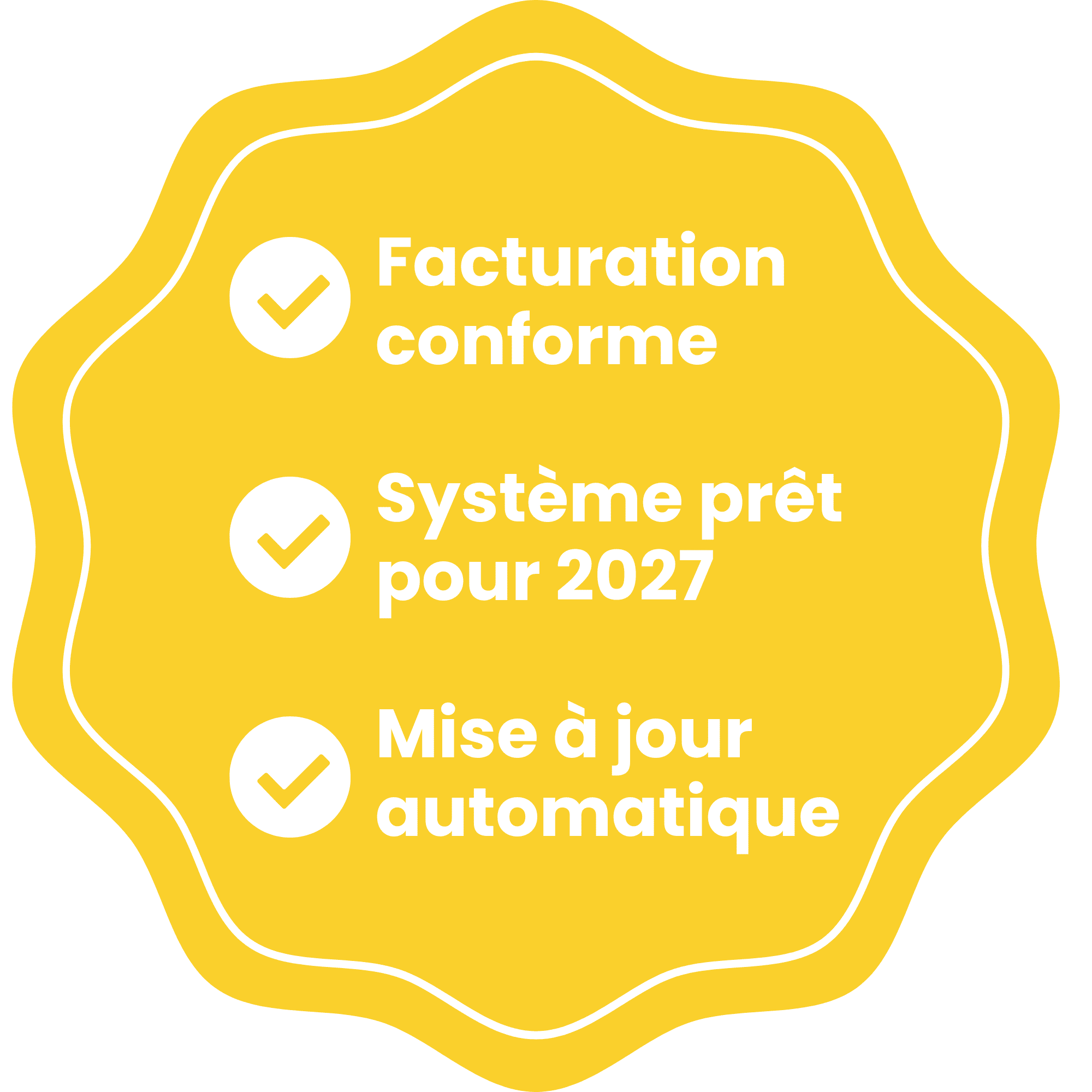 Badge Facturation 2027 - Naturooo conforme